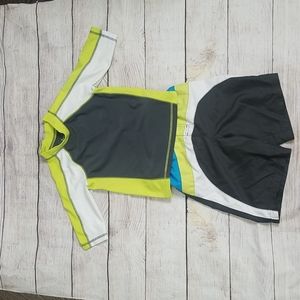 Boys Circo Rashguard Swim Set